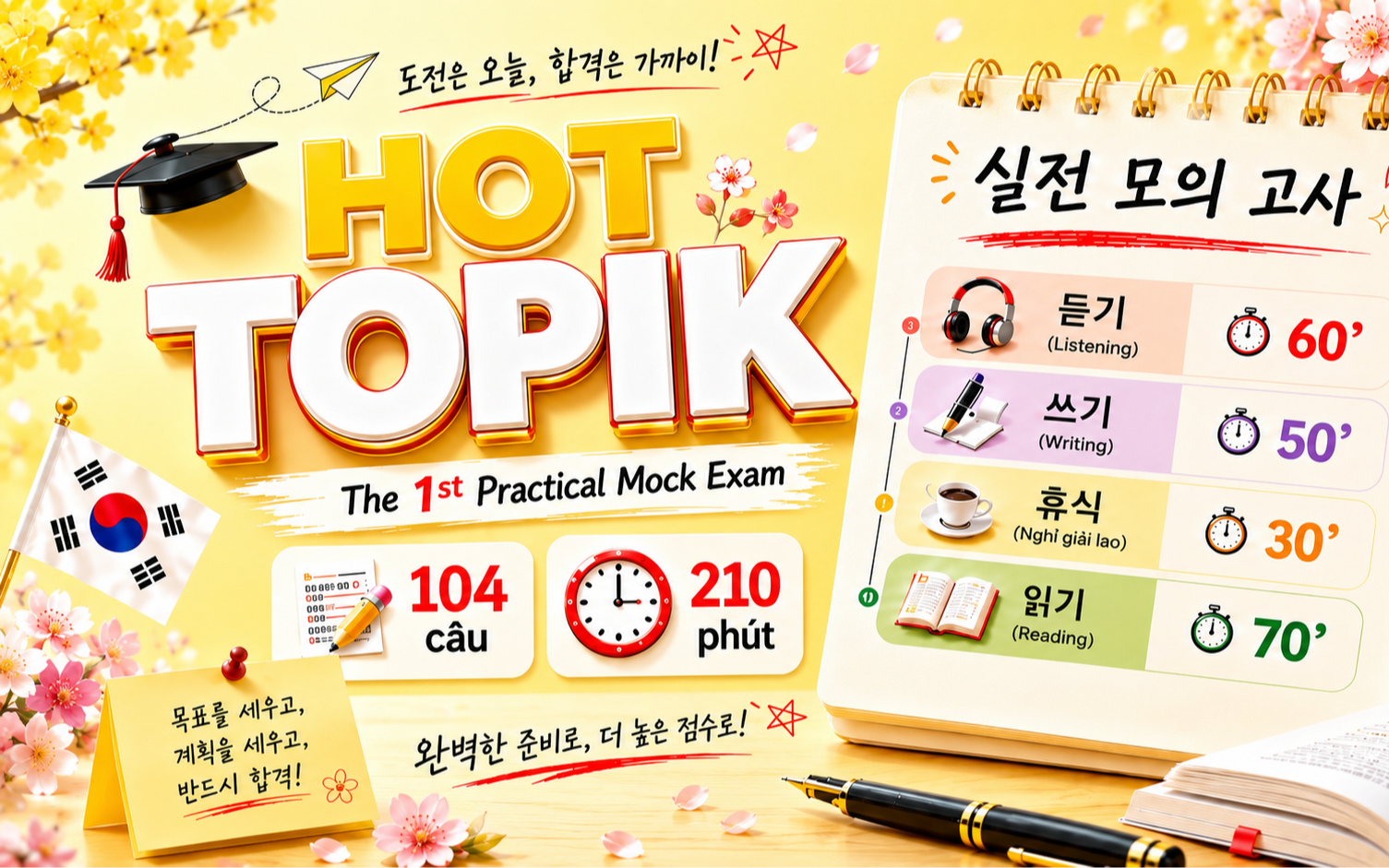 HOT TOPIK | The 1st Practical Mock Exam