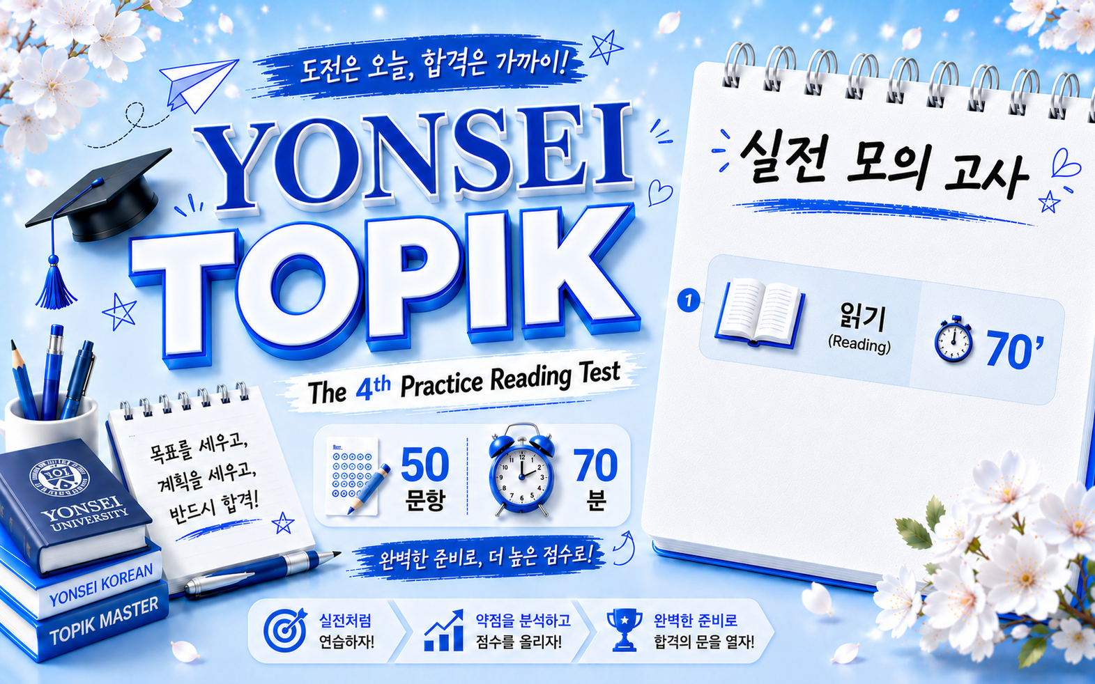 YONSEI TOPIK | The 4th Practice Reading Test