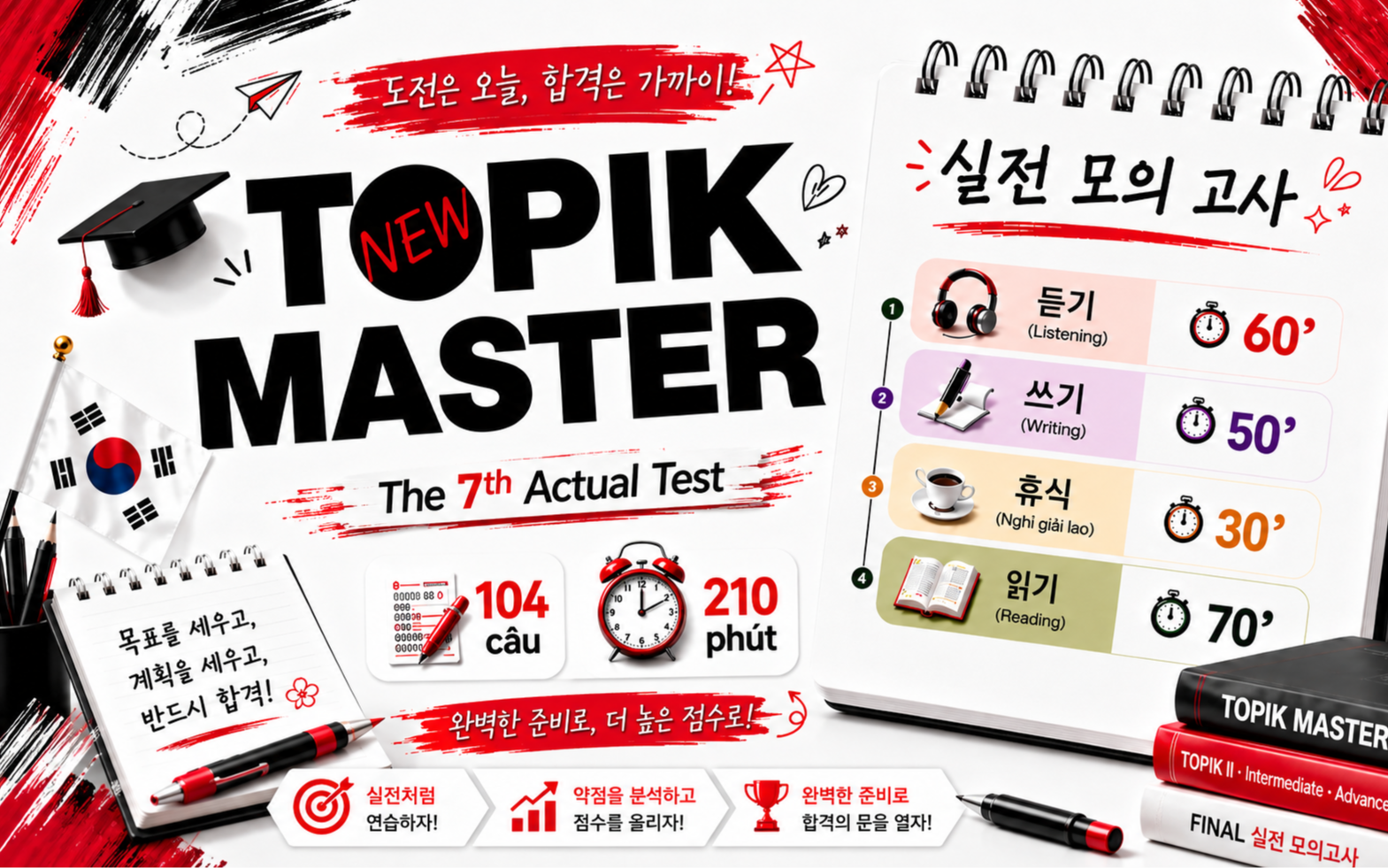 TOPIK MASTER | The 7th Actual Test